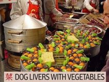 Kutyamáj zöldséggel